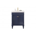 Legion Furniture 24" Blue Sink Vanity