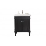 24" Espresso Sink Vanity