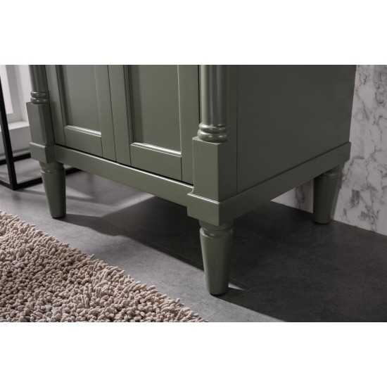 Legion Furniture 24" Sink Vanity In Pewter Green