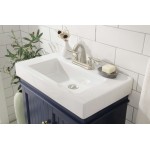 24" Blue Sink Vanity