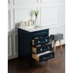 24" Solid Wood Sink Vanity With Without Faucet