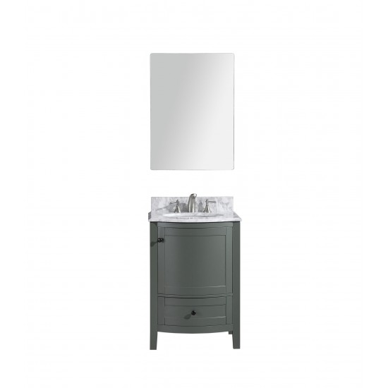 Legion Furniture 24" Pewter Green Bathroom Vanity - Pvc