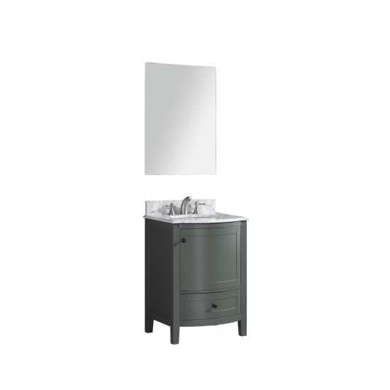 Legion Furniture 24" Pewter Green Bathroom Vanity - Pvc