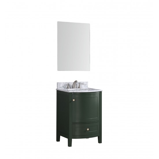 Legion Furniture 24" Vogue Green Bathroom Vanity - Pvc