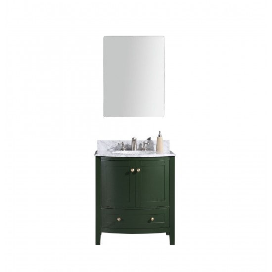 Legion Furniture 30" Vogue Green Bathroom Vanity - Pvc