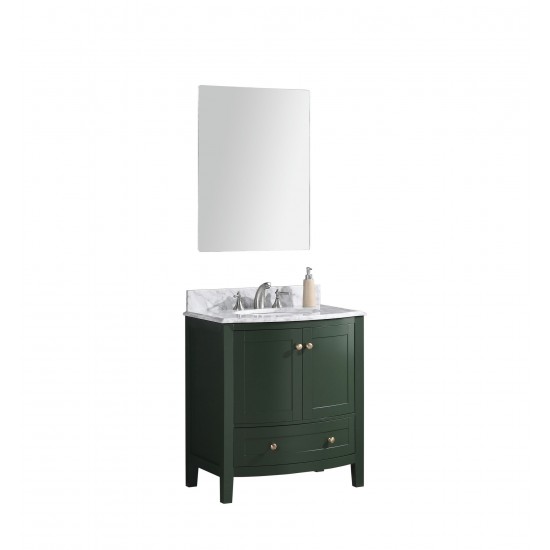 Legion Furniture 30" Vogue Green Bathroom Vanity - Pvc