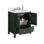 Legion Furniture 30" Vogue Green Bathroom Vanity - Pvc