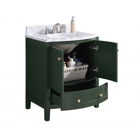 Legion Furniture 30" Vogue Green Bathroom Vanity - Pvc