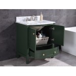 Legion Furniture 30" Vogue Green Bathroom Vanity - Pvc