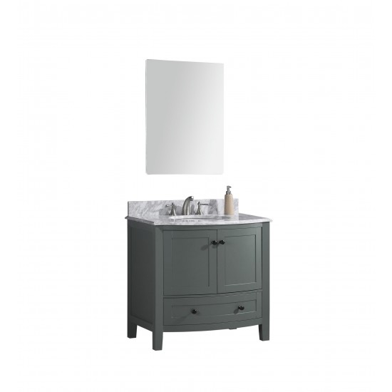 Legion Furniture 36" Pewter Green Bathroom Vanity - Pvc