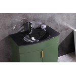 30" Vogue Green Bathroom Vanity - Pvc