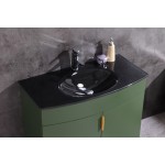 36" Vogue Green Bathroom Vanity - Pvc