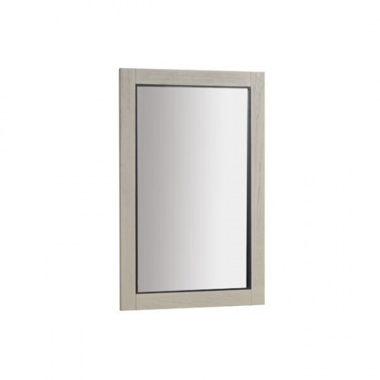 24"X36" Light Oak Mirror