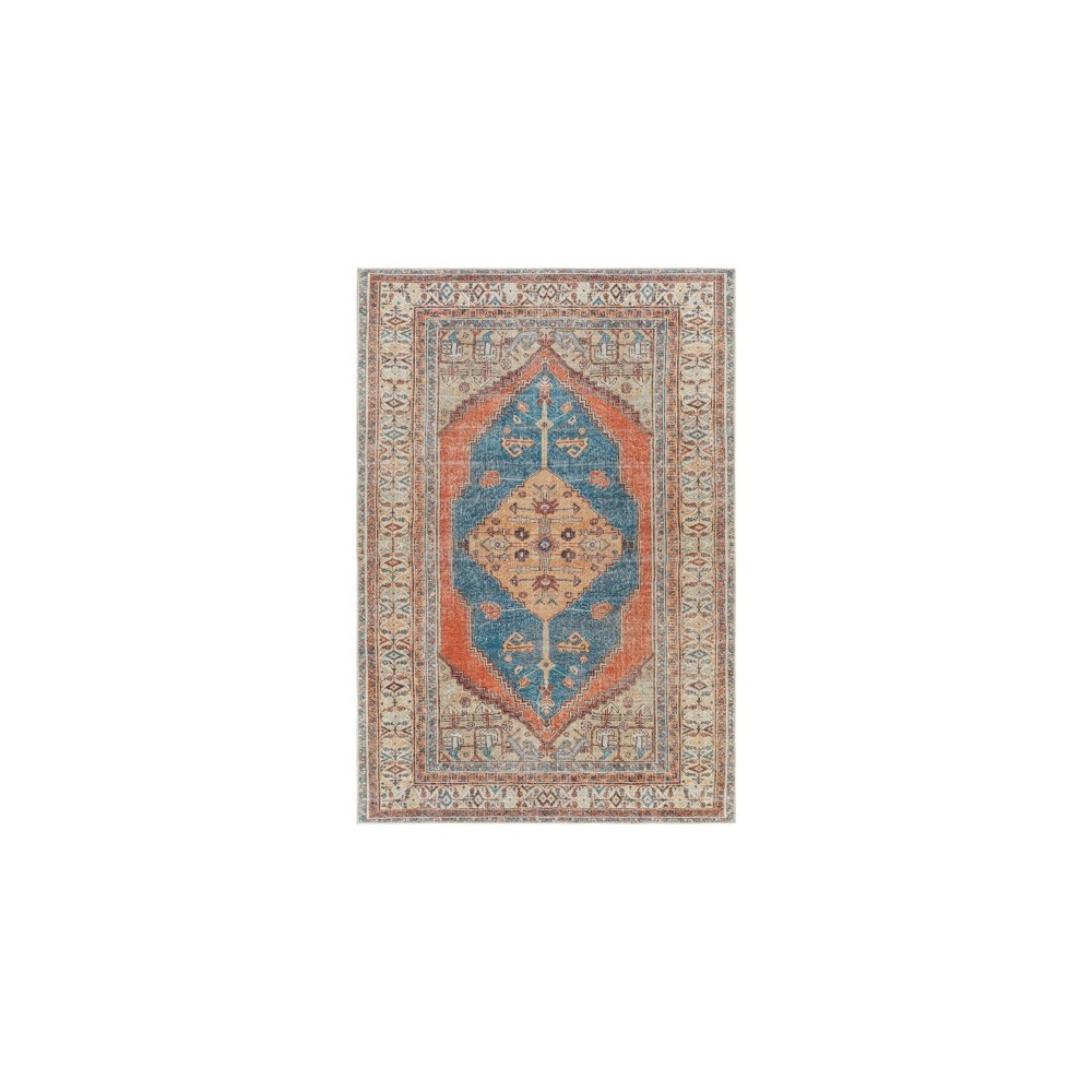 Surya Tahmis Thi-2704 Burnt Orange Rug 2' X 2'11" Surya Tahmis Thi-2704 Burnt Orange Rug 2' X 2'11"