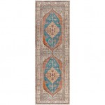 Surya Tahmis Thi-2704 Burnt Orange Rug 2'7" X 7'10"