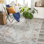 Surya Tahmis Thi-2706 Light Gray Rug 6'7" X 9'