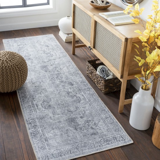 Surya Tahmis Thi-2710 Light Gray Rug 2'7" X 7'10"