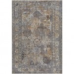 Surya Tahmis Black Rug 2' X 2'11"