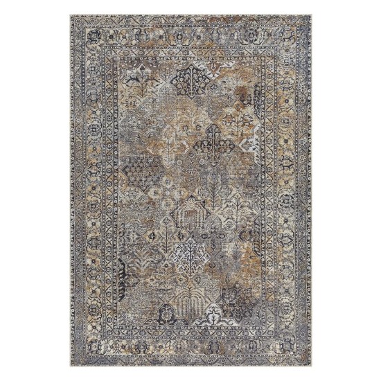 Surya Tahmis Black Rug 2' X 2'11"