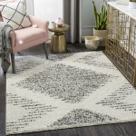 Surya Taza Shag Tzs-2332 Cream Rug 5'2" X 7'