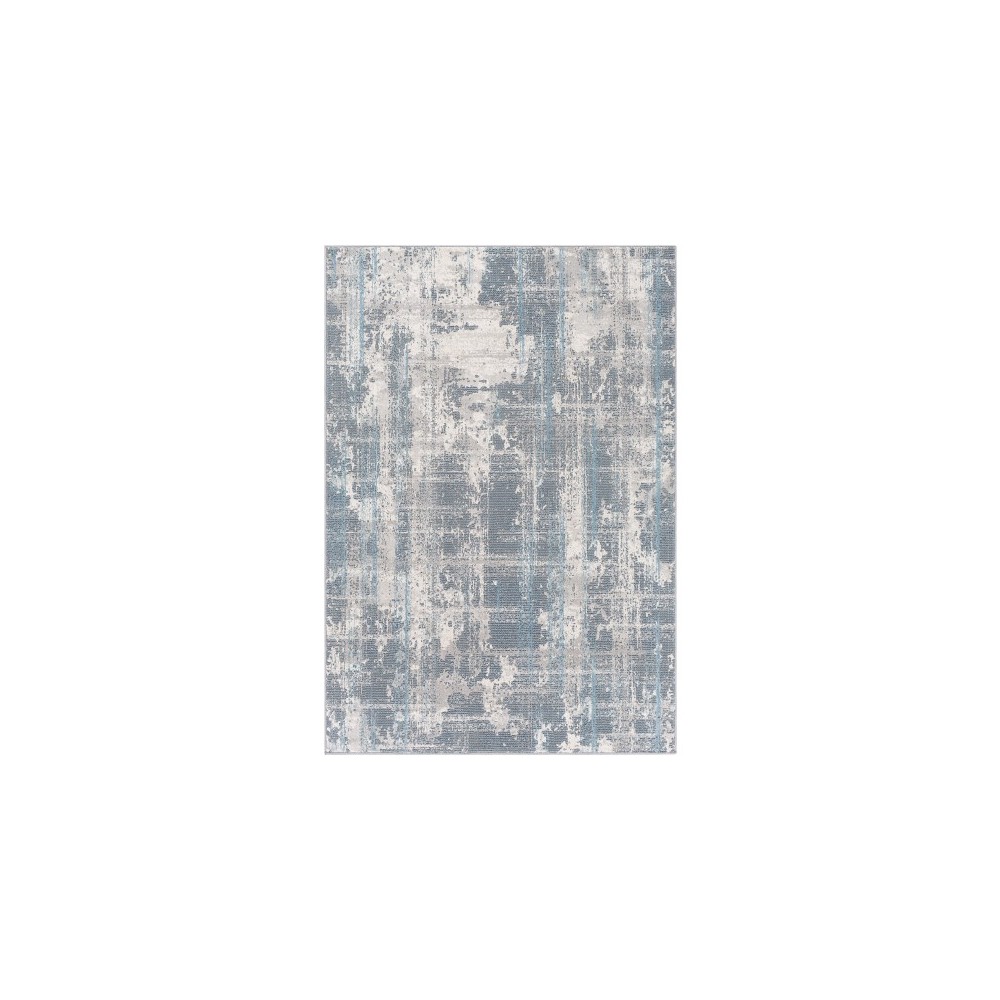 Surya Tibetan Tbt-2325 Teal Rug 6'7" X 9'6"