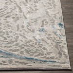 Surya Tibetan Tbt-2326 Teal Rug 2' X 2'11"