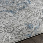 Surya Tibetan Tbt-2326 Teal Rug 2' X 2'11"