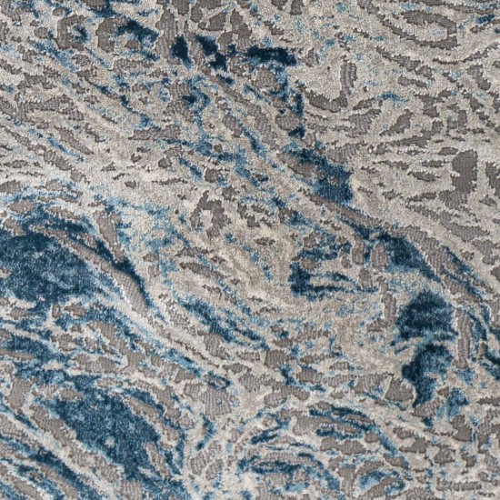 Surya Tibetan Tbt-2326 Teal Rug 2' X 2'11"