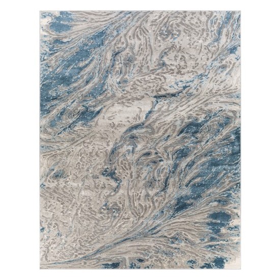 Surya Tibetan Tbt-2326 Teal Rug 7'10" X 10'2"