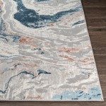 Surya Tibetan Tbt-2329 Medium Gray Rug 5'3" X 7'7"