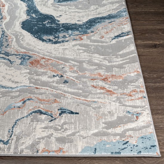 Surya Tibetan Tbt-2329 Medium Gray Rug 5'3" X 7'7"