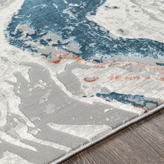 Surya Tibetan Tbt-2329 Medium Gray Rug 5'3" X 7'7"