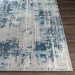 Surya Tibetan Tbt-2331 Teal Rug 2'7" X 7'7"