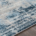 Surya Tibetan Tbt-2331 Teal Rug 2'7" X 7'7"