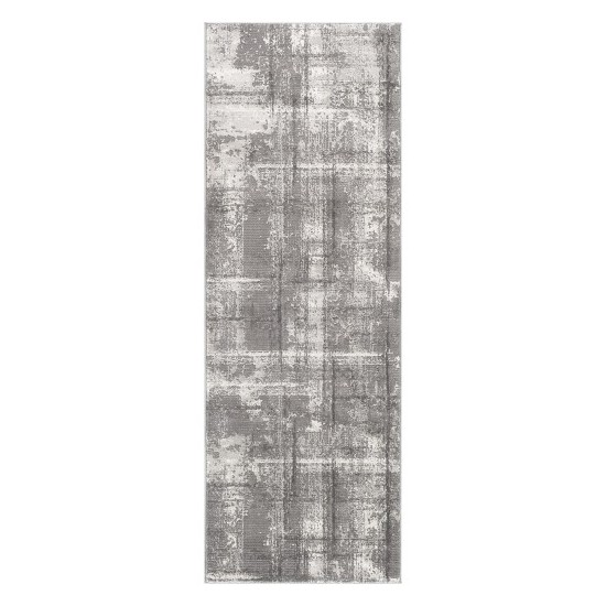 Surya Tibetan Light Gray Rug 2'7" X 7'7"