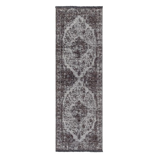 Surya Toscana Charcoal Rug 2'6" X 7'3"