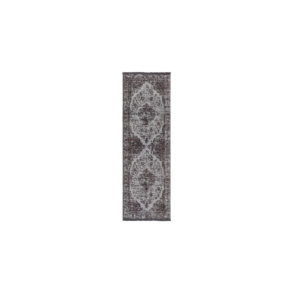 Surya Toscana Charcoal Rug 2'6" X 7'3" Surya Toscana Charcoal Rug 2'6" X 7'3"