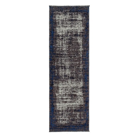 Surya Toscana Navy Rug 2'6" X 7'3"