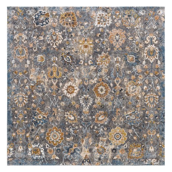 Surya Tuscany Tus-2333 Gray Rug 7'10" Square