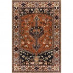 Surya Urfa Brick Red Rug 2' X 3'