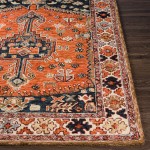 Surya Urfa Brick Red Rug 2'6" X 8'