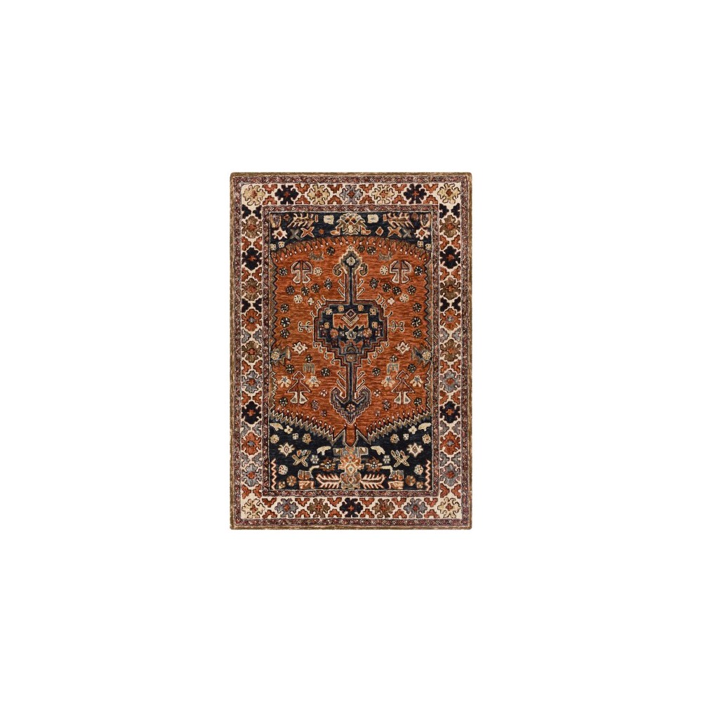 Surya Urfa Brick Red Rug 5' X 7'6"
