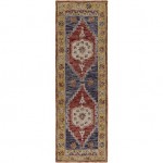 Surya Urfa Dark Red Rug 2'6" X 8'