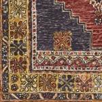 Surya Urfa Dark Red Rug 2'6" X 8'