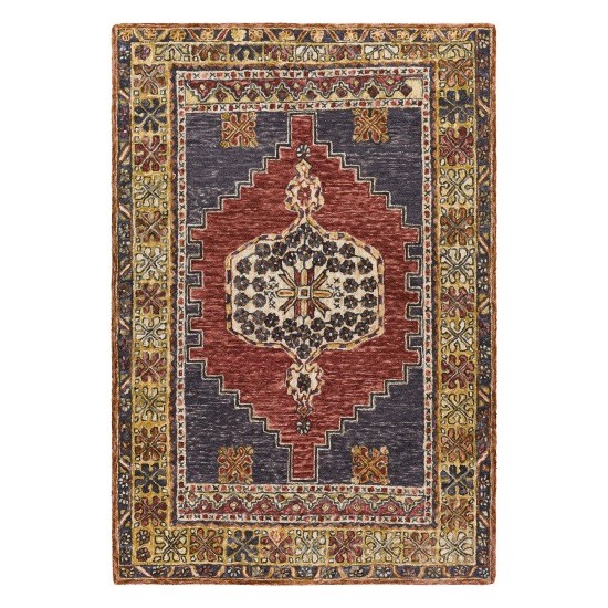 Surya Urfa Dark Red Rug 5' X 7'6"