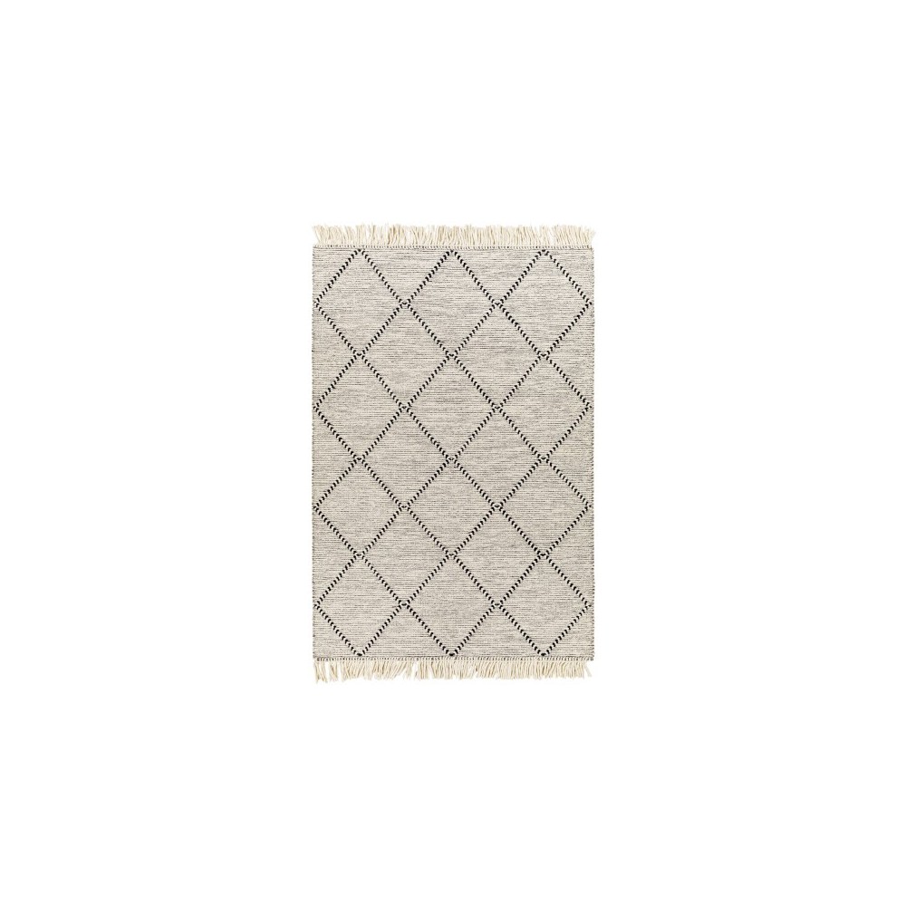 Surya Uttar Utt-2302 Black Rug 5' X 7'6" Surya Uttar Utt-2302 Black Rug 5' X 7'6"