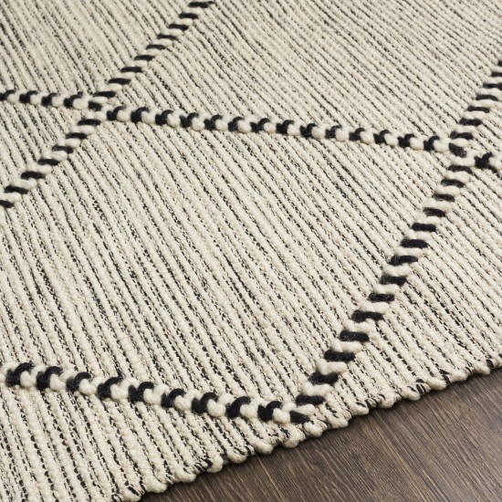 Surya Uttar Utt-2302 Black Rug 5' X 7'6"