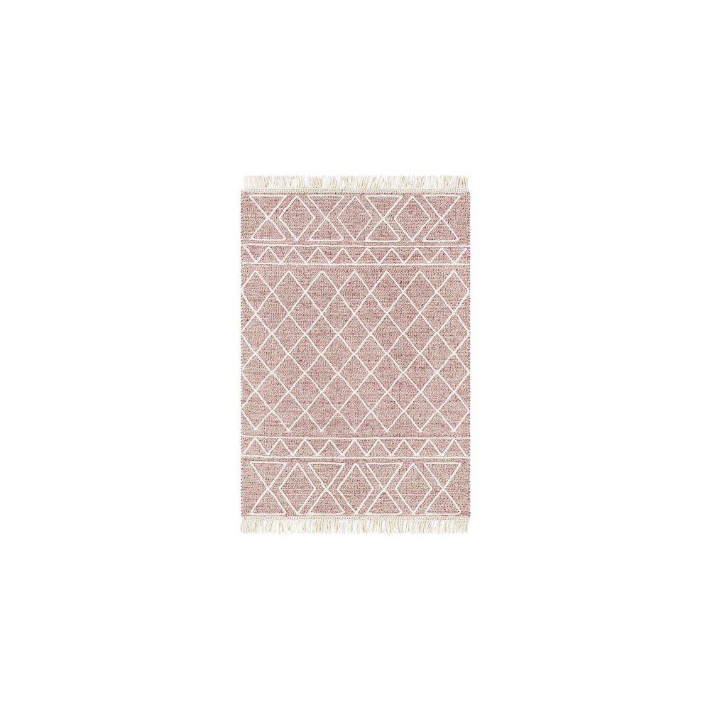Surya Uttar Burgundy Rug 2' X 3' Surya Uttar Burgundy Rug 2' X 3'