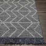 Surya Uttar Charcoal Rug 2' X 3'