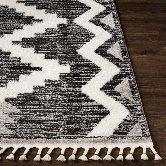 Surya Valencia Vlc-2307 Black Rug 6'7" X 9'